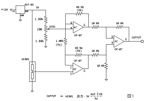 amp circuit example for ae801